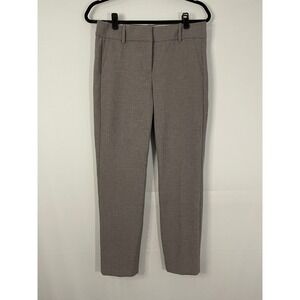 J‎ Crew Cameron Gray Wool Blend Flat Front Ankle Pants Size 6